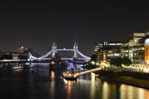 Londin Tower Bridge Thames River