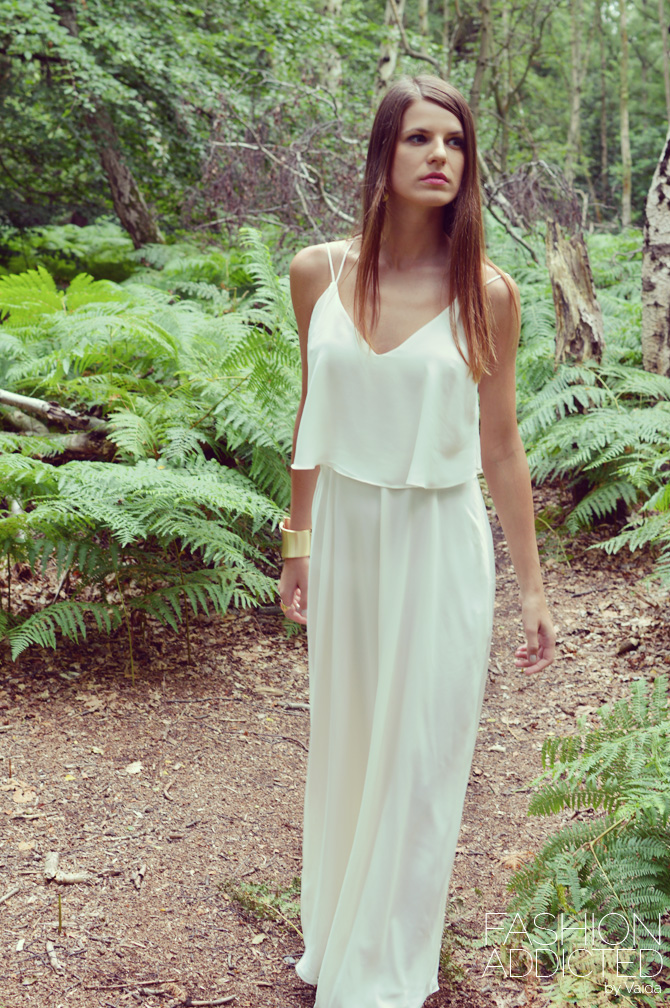 Zara Maxi Dress With Fine Straps - Fashion Addicted