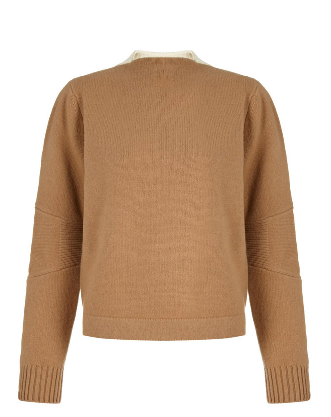 J-W-Anderson Camel Merino Boatneck Jumper