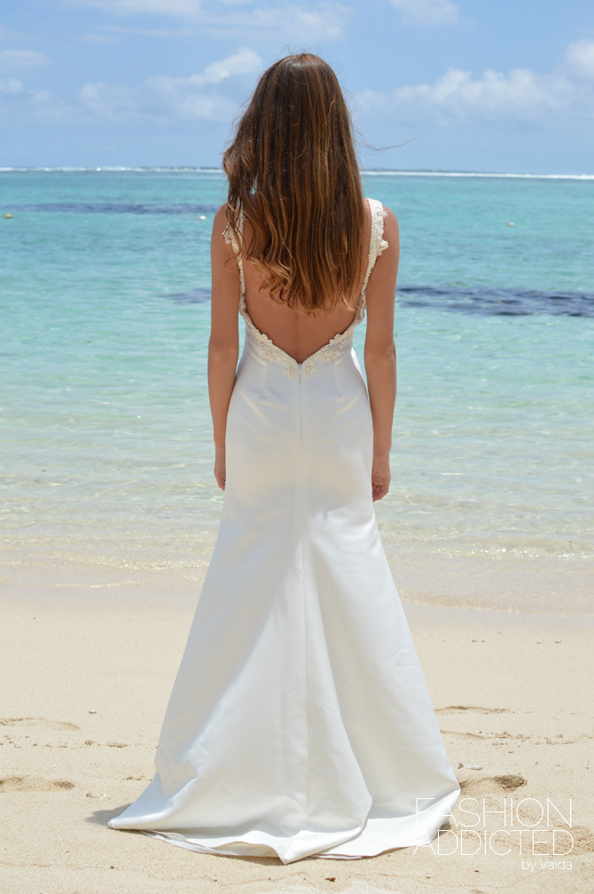 Backless Wedding Dress