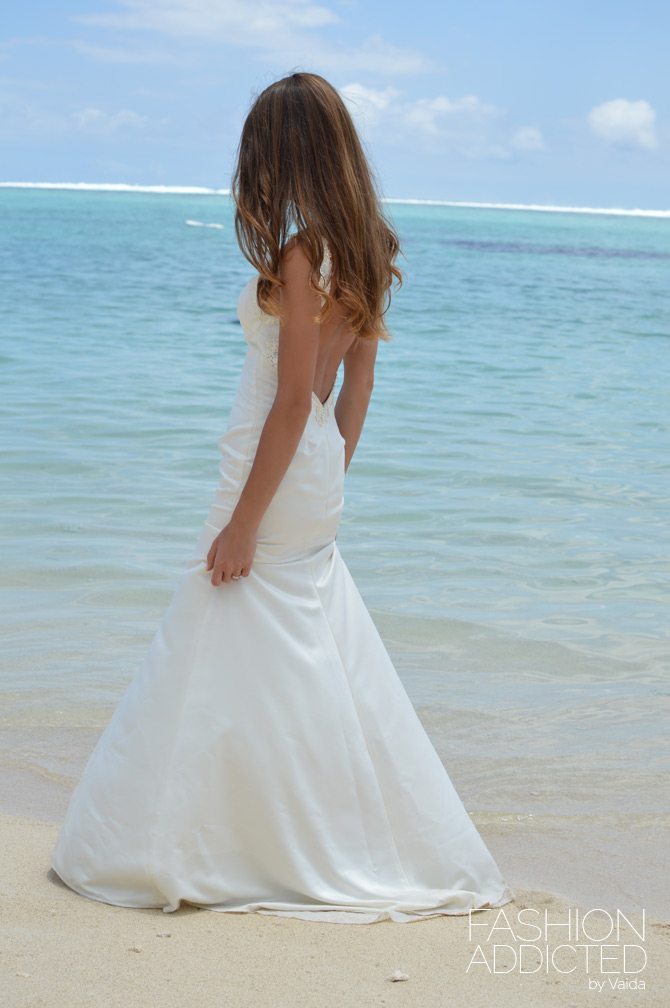 Backless Wedding Dress