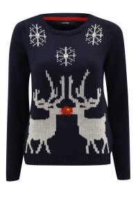 Light-up-Christmas-Reindeer-Kiss-Jumper