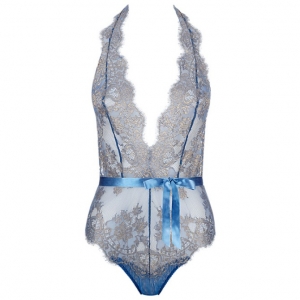 L'Agent by Agent Provocateur Iana Lace Playsuit