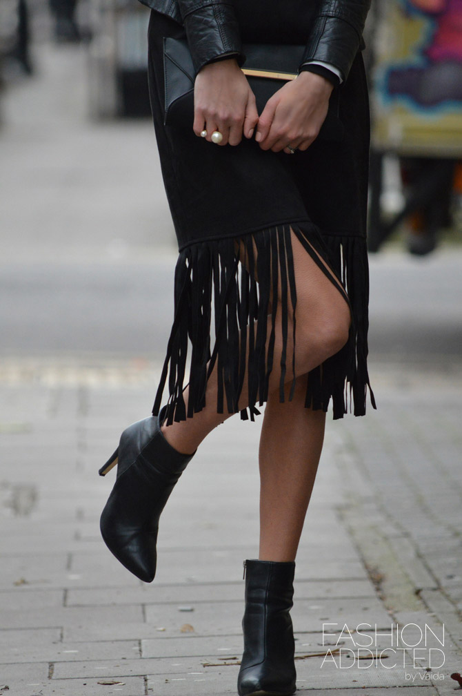 Fringe-pencil-skirt