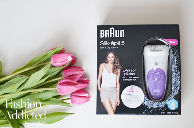 Braun Silk-Epil 5 SE 5541 Wet & Dry Epilator With 4 Extras