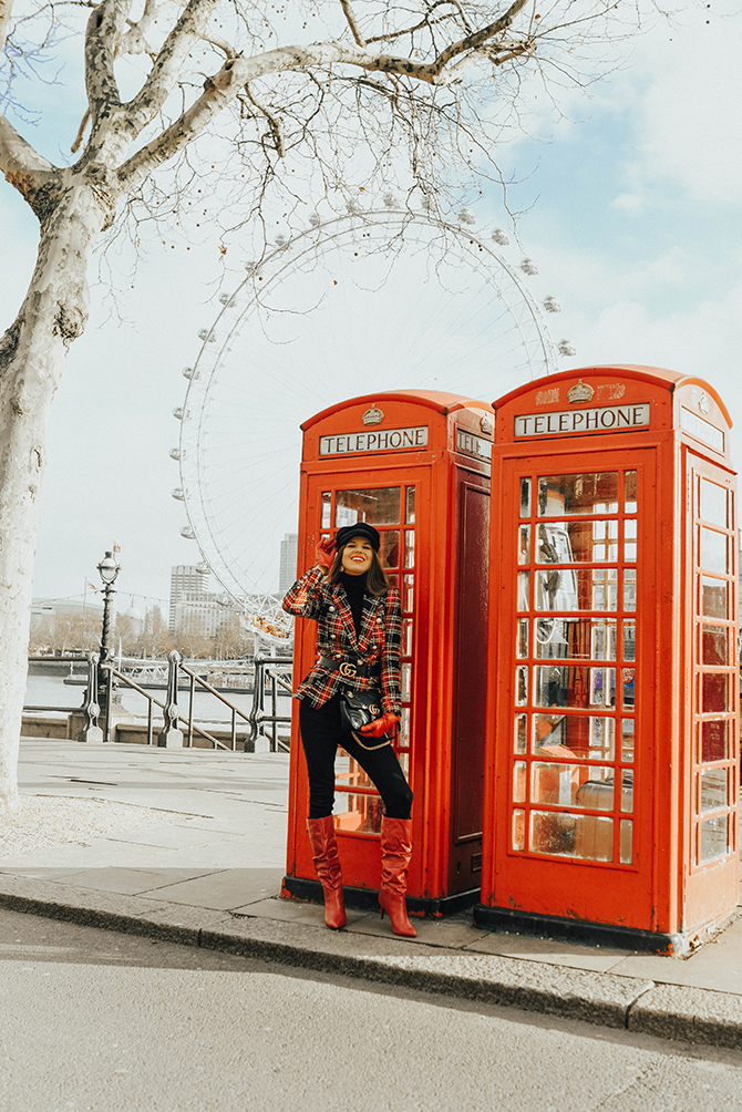 how-to-wear-tartan-blazer-gucci-handbag-good-american-jeans-baker-hat-fashion-blogger-london-3