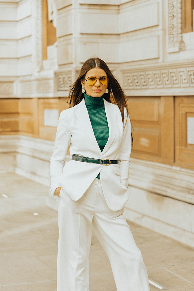 White Trouser Suit. 5 Reasons to Buy it This Spring