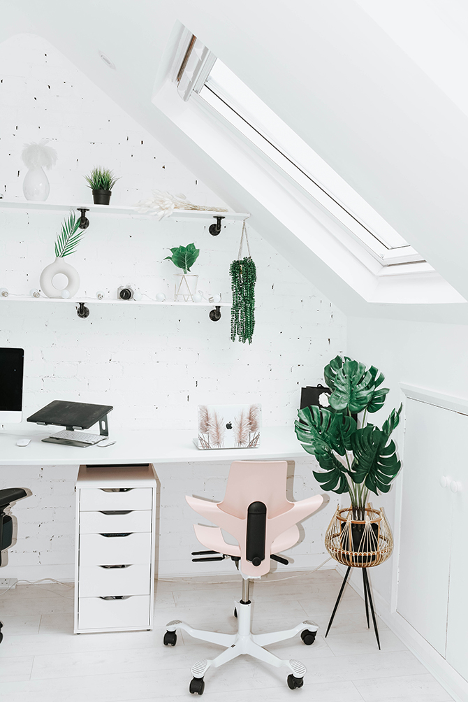 loft-conversion-home-office-renovation-london-house-blogger-velux-windows-flokk-capisco-chair-secretlab